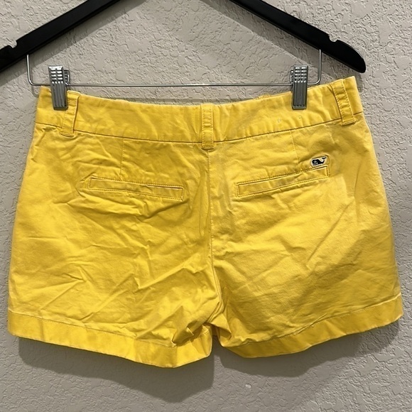 Vineyard Vines Yellow Women’s Shorts In Size 0 - Picture 4 of 7